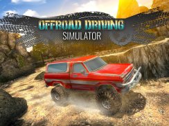 Offroad Driving Simulator 4x4: Camiones y SUV screenshot 7