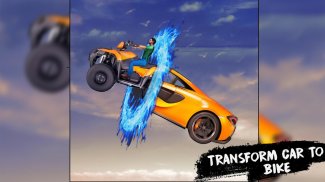 Grand Ramp Bike, Car & Plane Racing Transformers screenshot 6