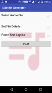 LRC Generator : AUDIO,MP3 - LRC screenshot 3