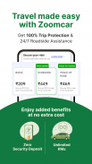 Zoomcar: Car rental for travel screenshot 3