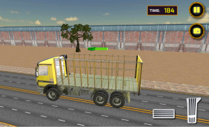 مزرعة الحيوانات الناقل شاحنة screenshot 1