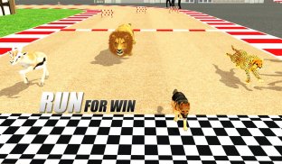 Forest Animals Racing - Wild Animal Battle 2019 screenshot 4