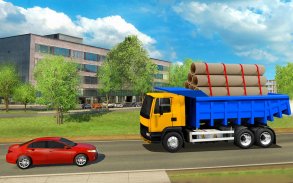 شاحنة بضائع المدينة: ألعاب القيادة 2019 screenshot 4