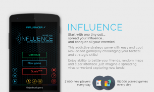 Influence screenshot 2