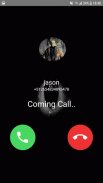 Scary fake call from jason character Friday the 13 screenshot 4