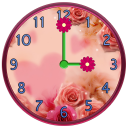 Flowers Clock Widgets