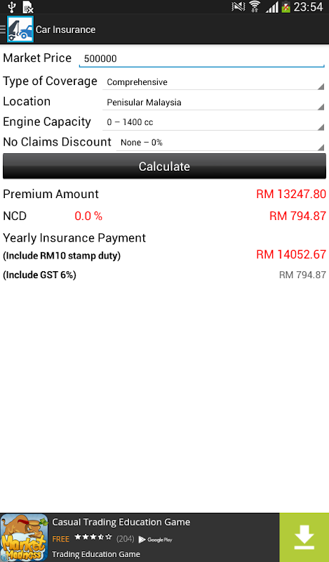 Car Loan Calculator Malaysia 1 3 6 ä¸‹è½½android Apk Aptoide