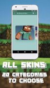 My Minecraft Skins 🔶 Skins grátis Premium PE 2020 screenshot 2