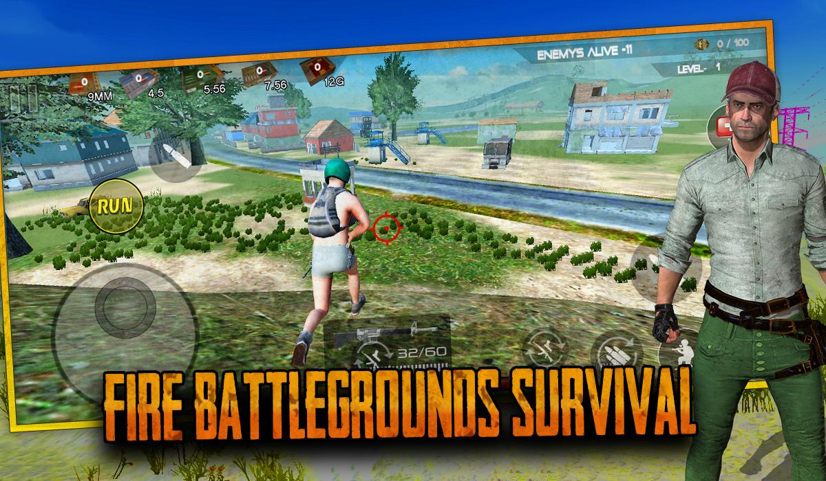 Free Survival Fire Battleground Online Version