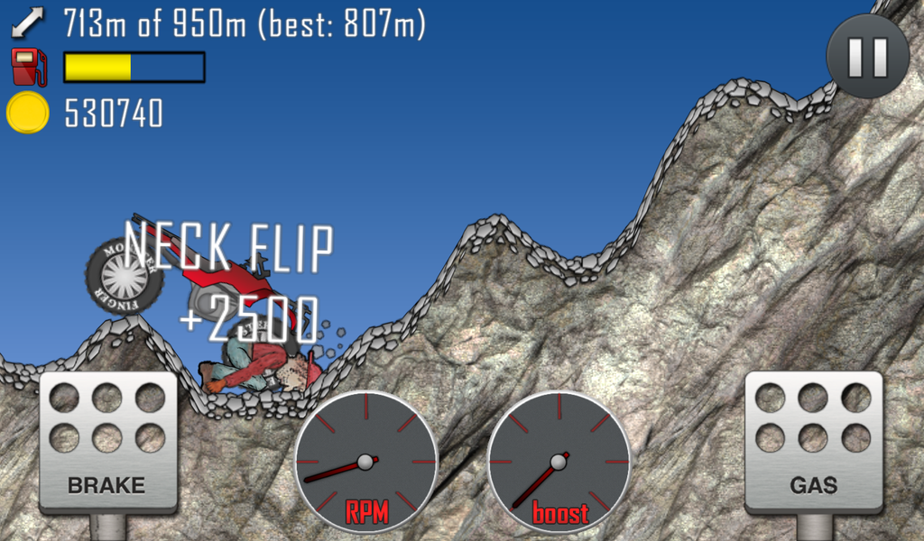 爬坡赛: hill climb racing