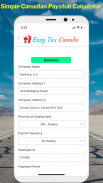Canada Paystub: Payslip Maker screenshot 0