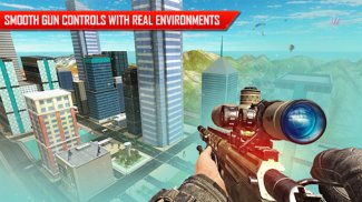 Highway Sniper 3D 2019: Free Shooting Games screenshot 0