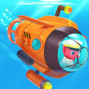 Dinosaur Submarine - for kids Icon