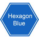 CM12/12.1 Theme - HexagonBlue Icon