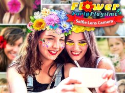 Flower Selfie Cam - ภาพกล้องและเลนส์พิเศษ screenshot 1