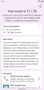 Eating Disorder Test screenshot 1