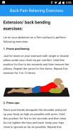 Back Pain Relieving Exercises screenshot 4