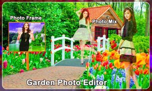 Garden Photo Frame - Garden Photo Editor screenshot 4