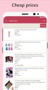 Сheap makeup shopping. Online cosmetics outlet screenshot 2