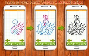 Learn to Draw Henna Designs & Tattoos screenshot 4