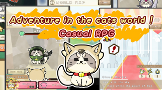 Cat Dog Adventure Casual RPG screenshot 3