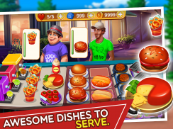 Cooking Crush - Madness Crazy Chef Cooking Games screenshot 1