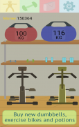 Muscle clicker: Gym game screenshot 1