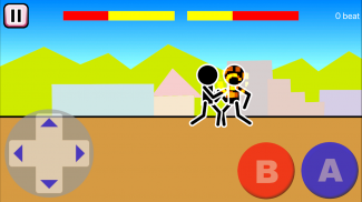 Fighting games Mokken: stick man battle screenshot 8