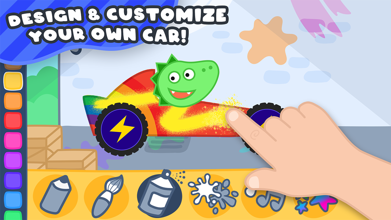 Download do APK de Corridas de carros infantis para Android