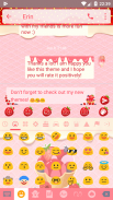 SMS Messages Strawberry Cream screenshot 4