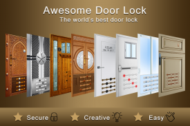 Awesome Door Lock Screen screenshot 0