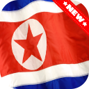 North Korea Flag Wallpaper