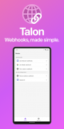 Talon – Webhooks & More screenshot 0