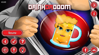 Drink or Doom: Drinking Game screenshot 1