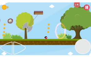 Red Ball Mr Mustache screenshot 2