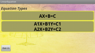 Linear Equation Solver screenshot 0