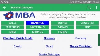 Minifind Miniature Bearings & Engineering Products screenshot 0