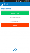 German - French dictionary screenshot 2