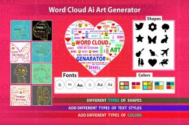 Word Cloud Ai Art Generator screenshot 8