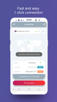 VPN Tap2free – free VPN service Screen