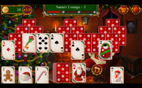 Santa's Christmas Solitaire TriPeaks screenshot 5