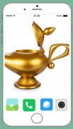 Magic Genie Lamp Full HD Wallpaper screenshot 1