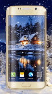 Winter Night Live Wallpaper screenshot 3