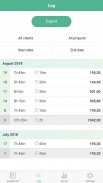 Work Log - Time Tracking screenshot 4