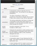 Glossary of Journalism Terms screenshot 1