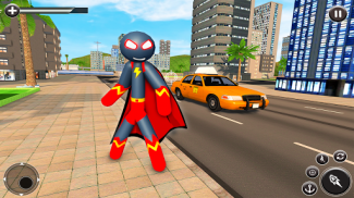 Stickman Mafia Rope Hero - Superhero Gangster Game screenshot 4