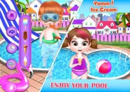 Mom! Newborn Baby Care & shower Babysitter Game screenshot 6