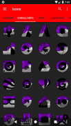 Half Light Purple Icon Pack screenshot 13