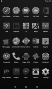 Black,Silver/Grey IconPack v2 screenshot 18