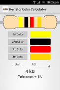 Resistor Color Calculator screenshot 1